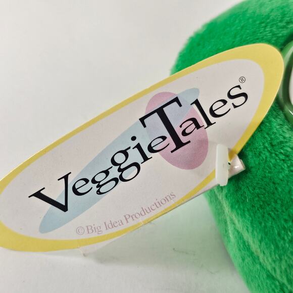 VeggieTales Larry the Cucumber Plush Big Idea Productions Gund Stuffy Plushy - Picture 10 of 15